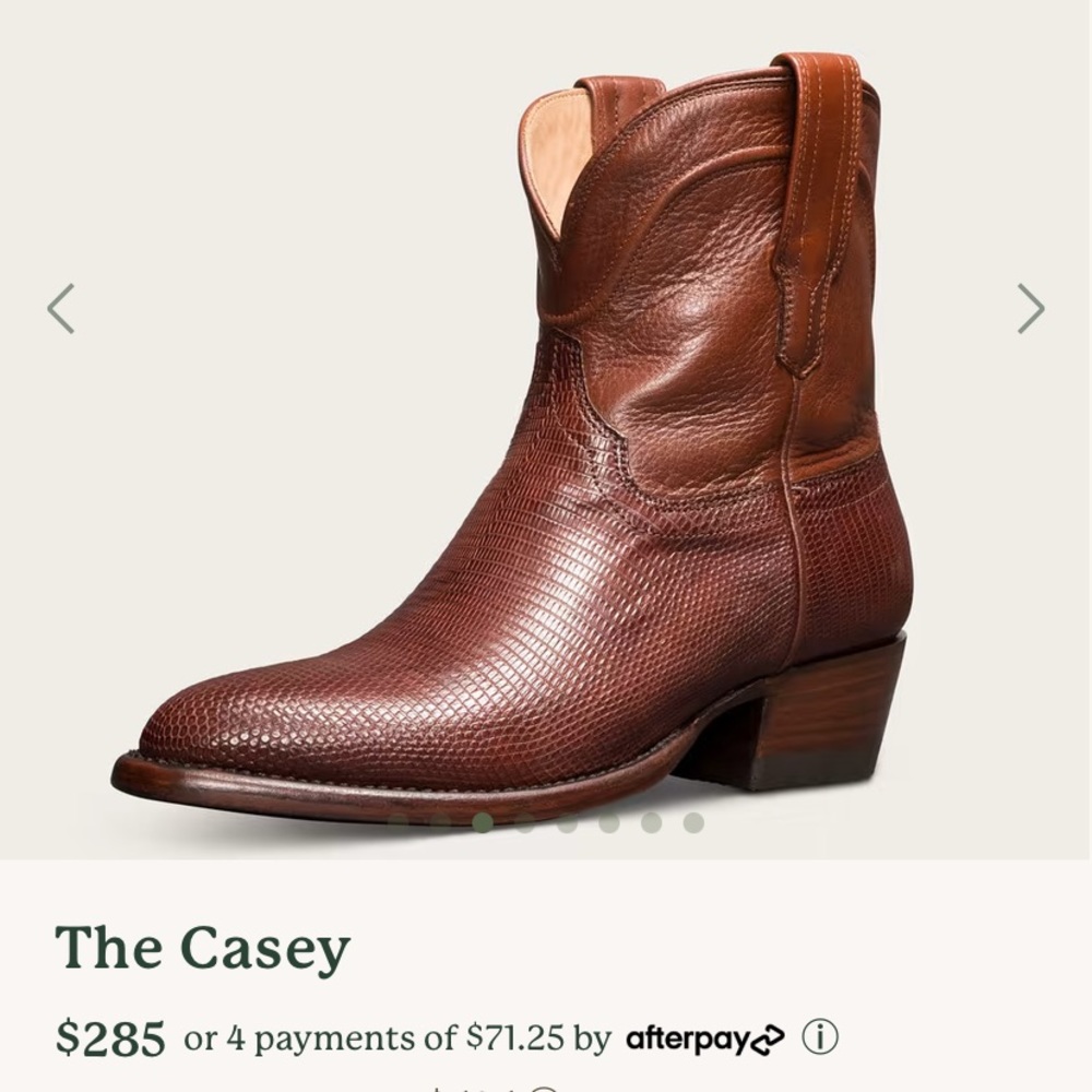 Tecovas “Casey” Lizard 🦎 Boots